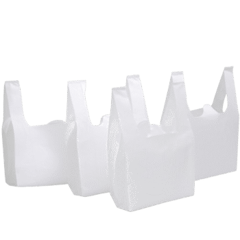 W-Cut White Bag