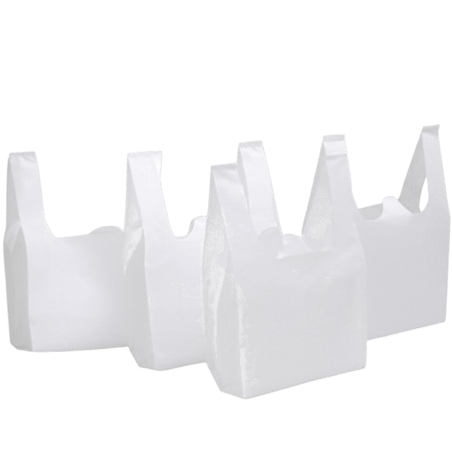 W-Cut White Bag